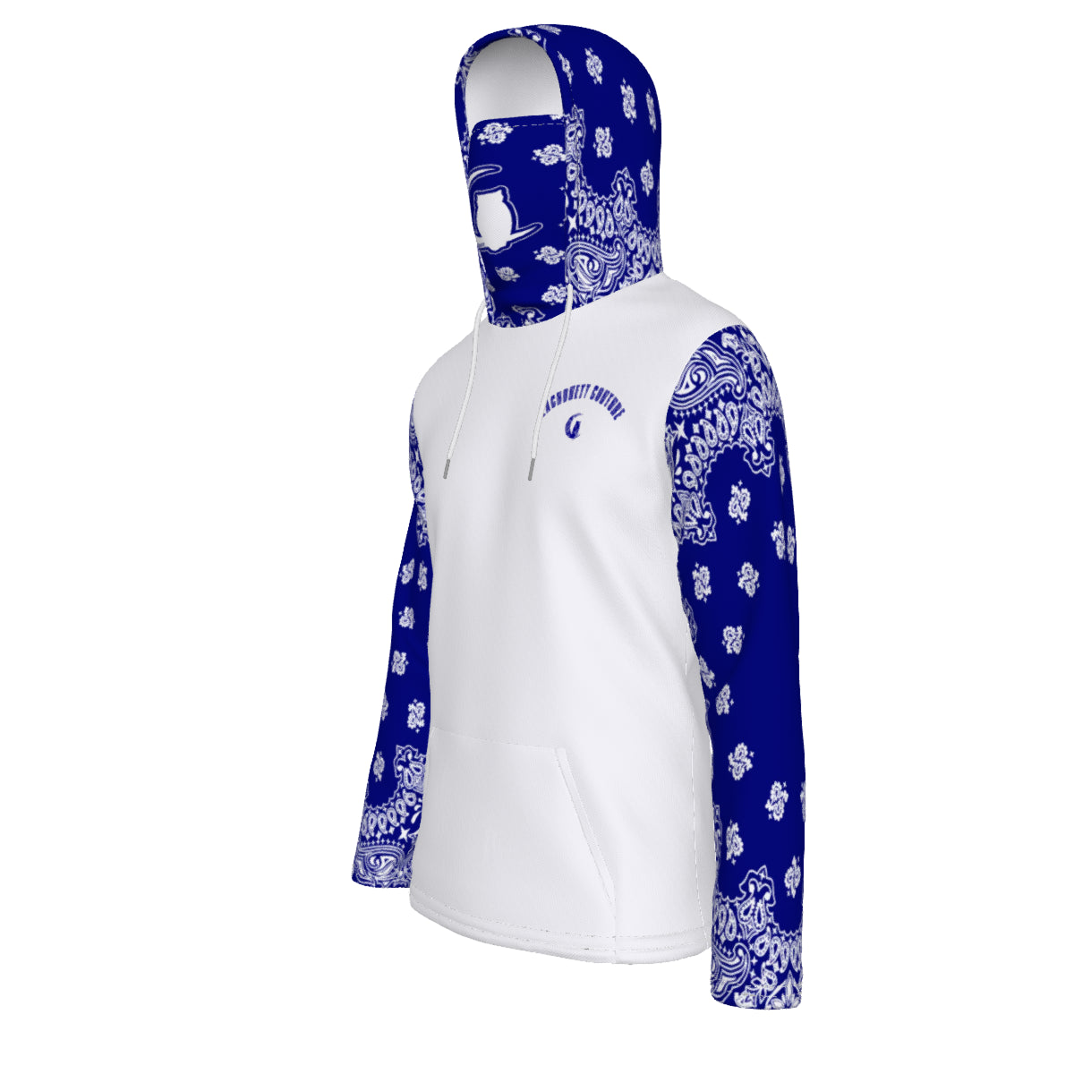 BANDANA Cs' UP Unisex Pullover Hoodie With Mask