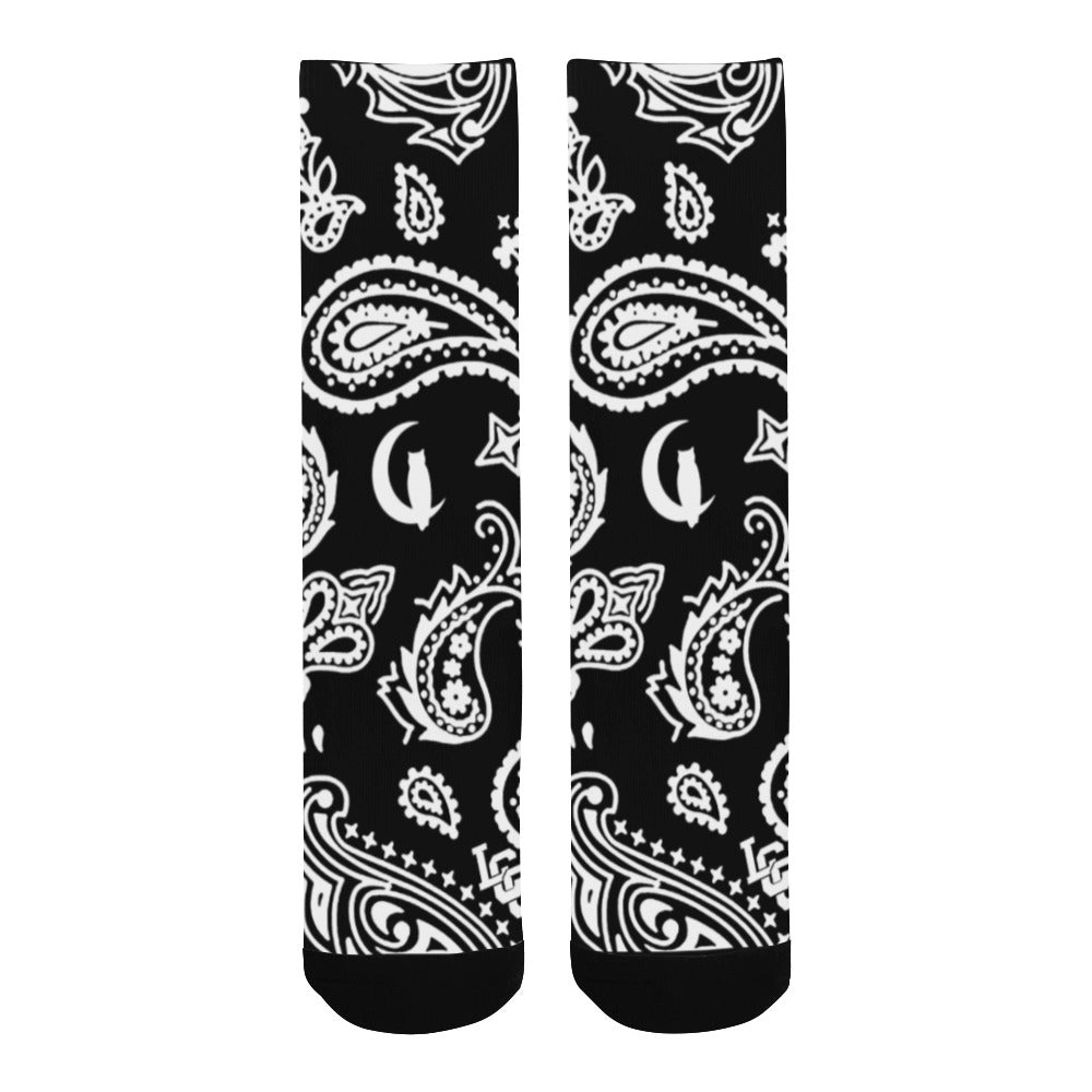 BANDANA PAISLEY Men's Custom Socks