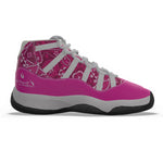 BANDANA VIRAL PINKISH Men's High Top Basketball Shoes