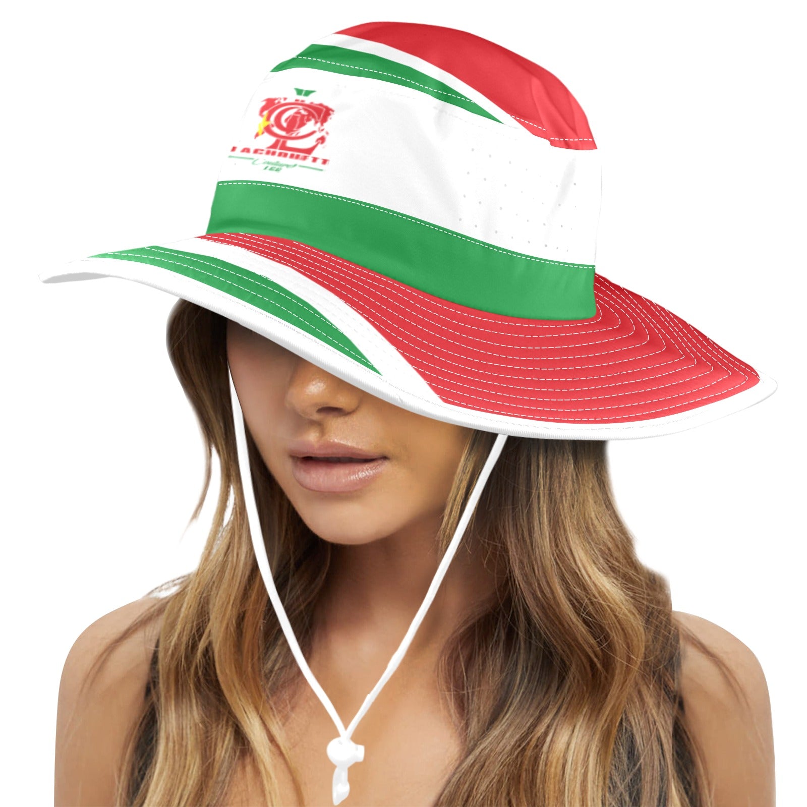 DIASPORA FR Wide Brim Bucket Hat