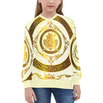 LCC RICH Girls' V-Neck Sweater