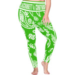 BANDANA PAISLEY Plus Size High Waist Leggings