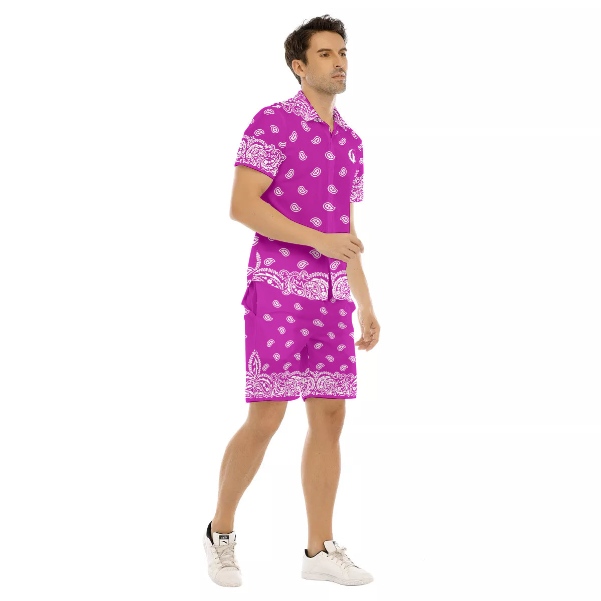 BANDANA FULLY GRAPES Men's Short Sleeve Shirt Sets