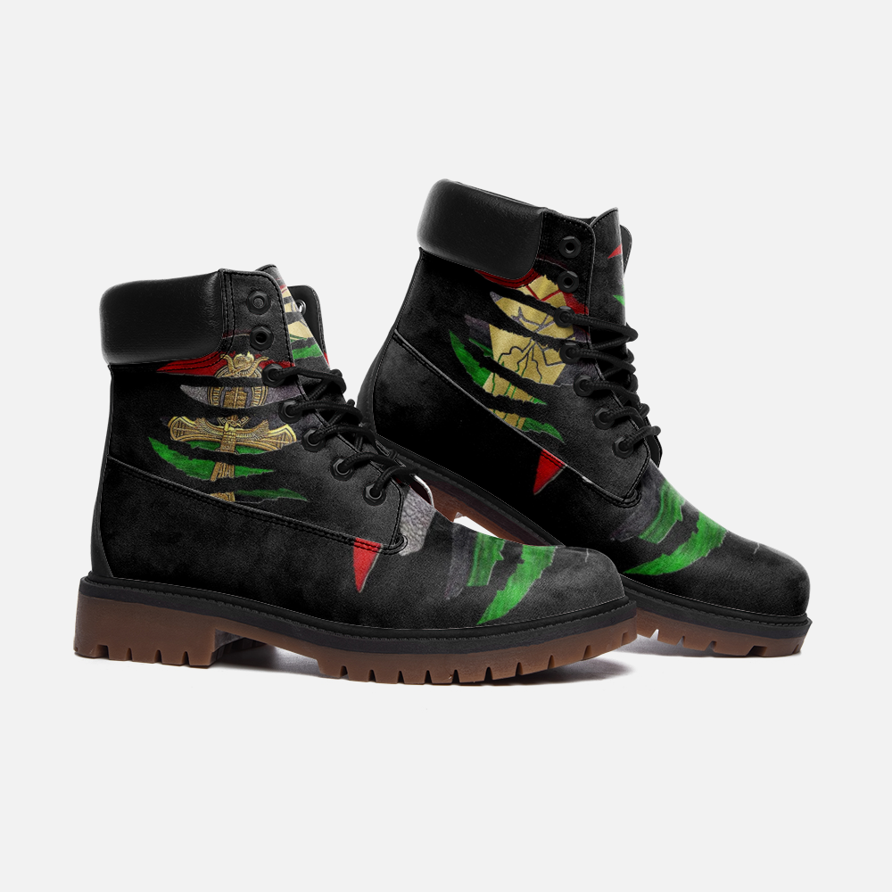 RBG ANKH B RIPPED Casual Leather boots TB