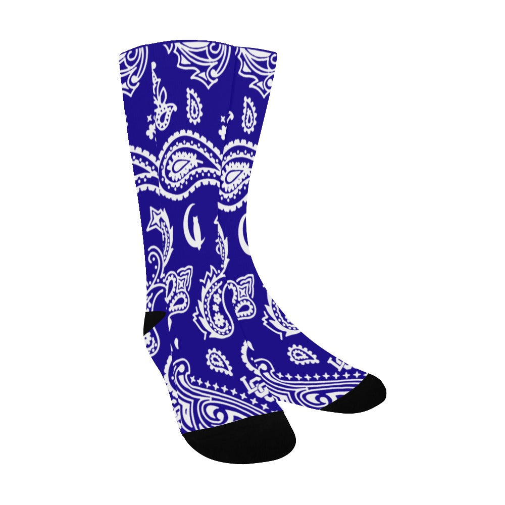 BANDANA PAISLEY Men's Custom Socks