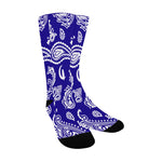 BANDANA PAISLEY Men's Custom Socks