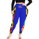 KENTE BUTAN High Waist Leggings