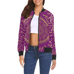 CRYPTO KMT Bomber Jacket for Women