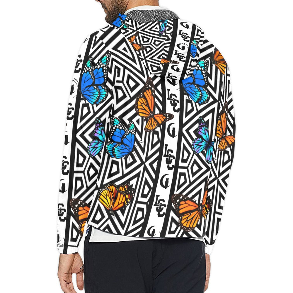 BUTTERFLY LCC Unisex Windbreaker