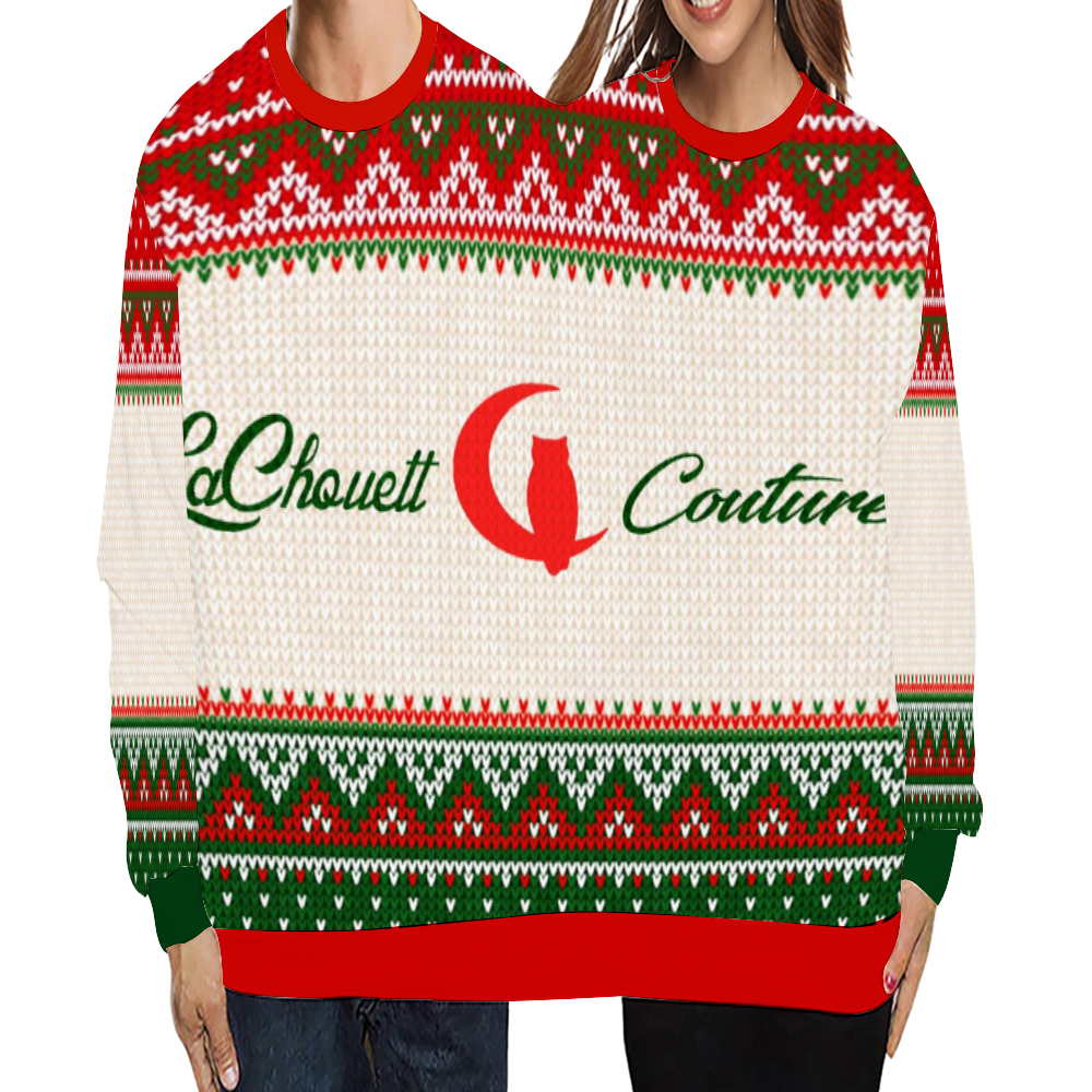 LCC XMAS Knitted Sweater Fashion Couple Sweatshirt