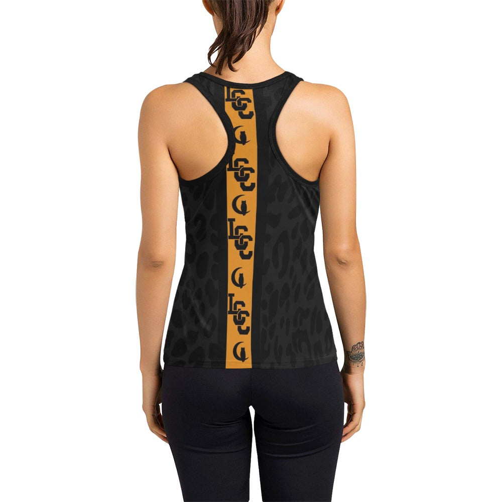 JAGUAR SKIN LCC Women's Racerback Tank Top