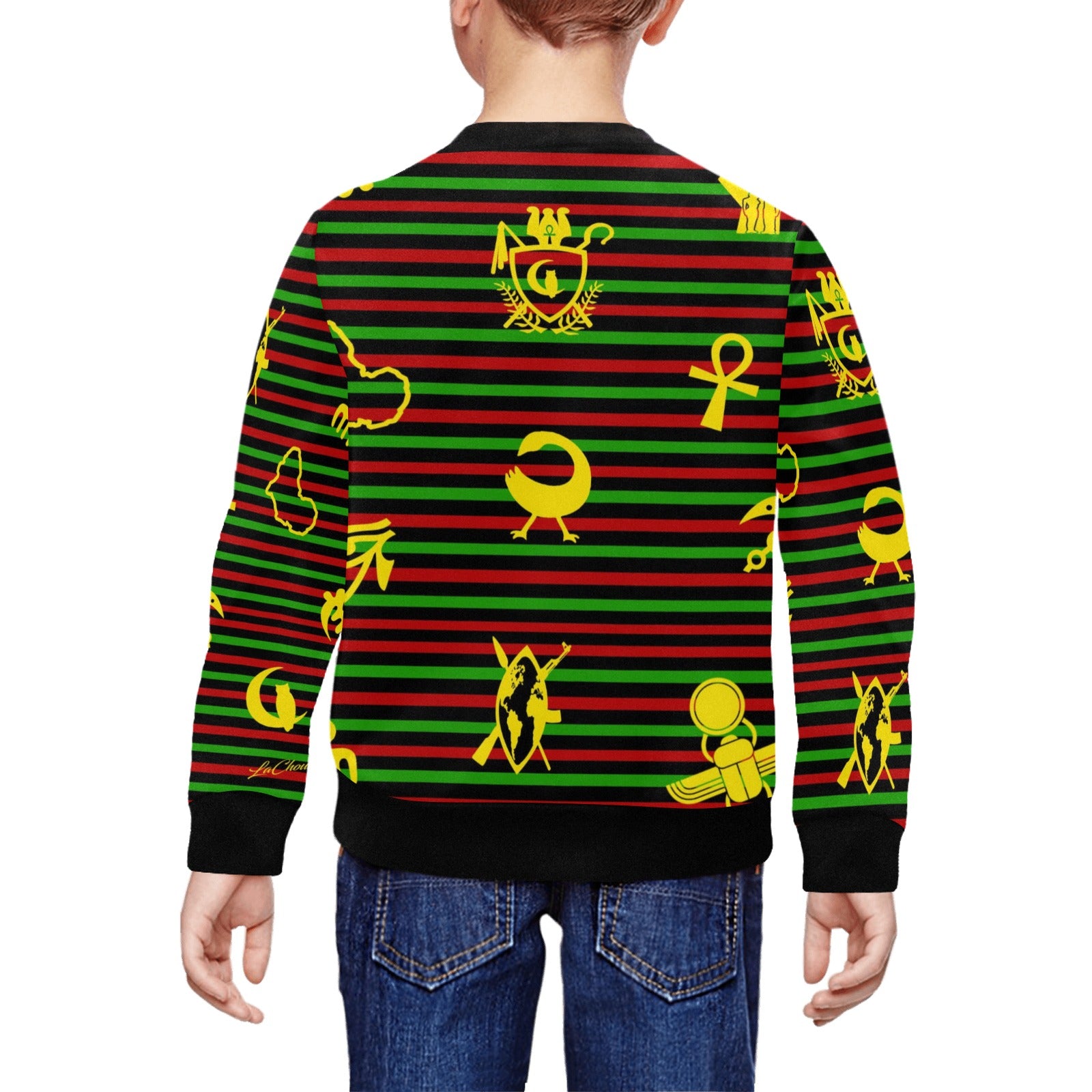 RBG KEMET All Over Print Crewneck Sweatshirt for Kids