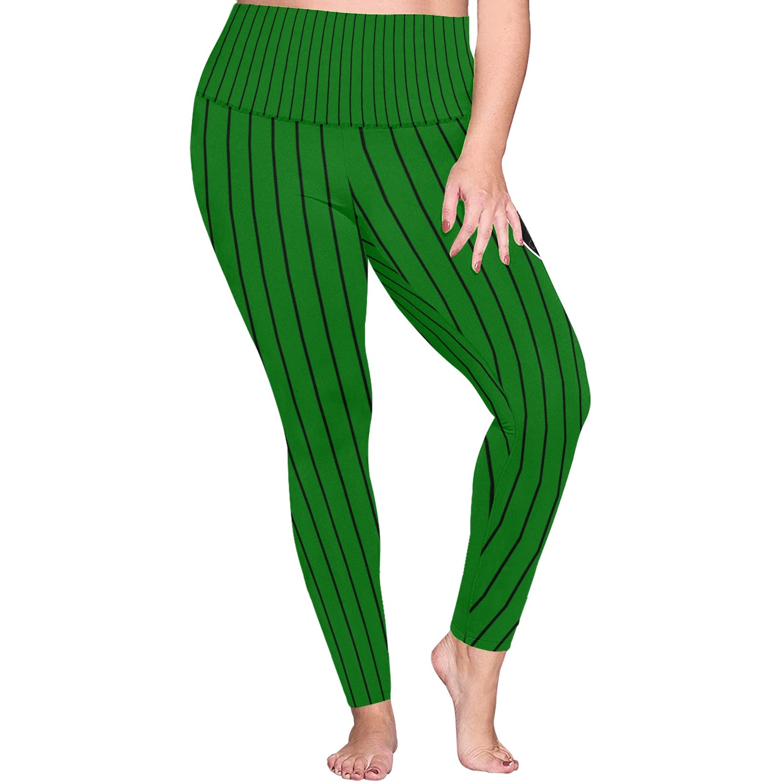 EAZY-E RUTHLESS Plus Size High Waist Leggings