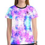 COLORFULL New All Over Print T-shirt for Women