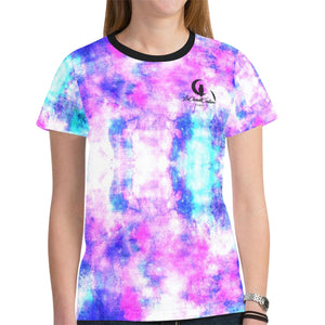 COLORFULL New All Over Print T-shirt for Women