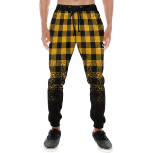 DUSTY PLAID Men's All Over Print Sweatpants