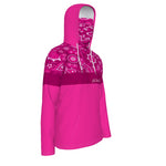 BANDANA VIRAL PINKISH Unisex Pullover Hoodie With Mask