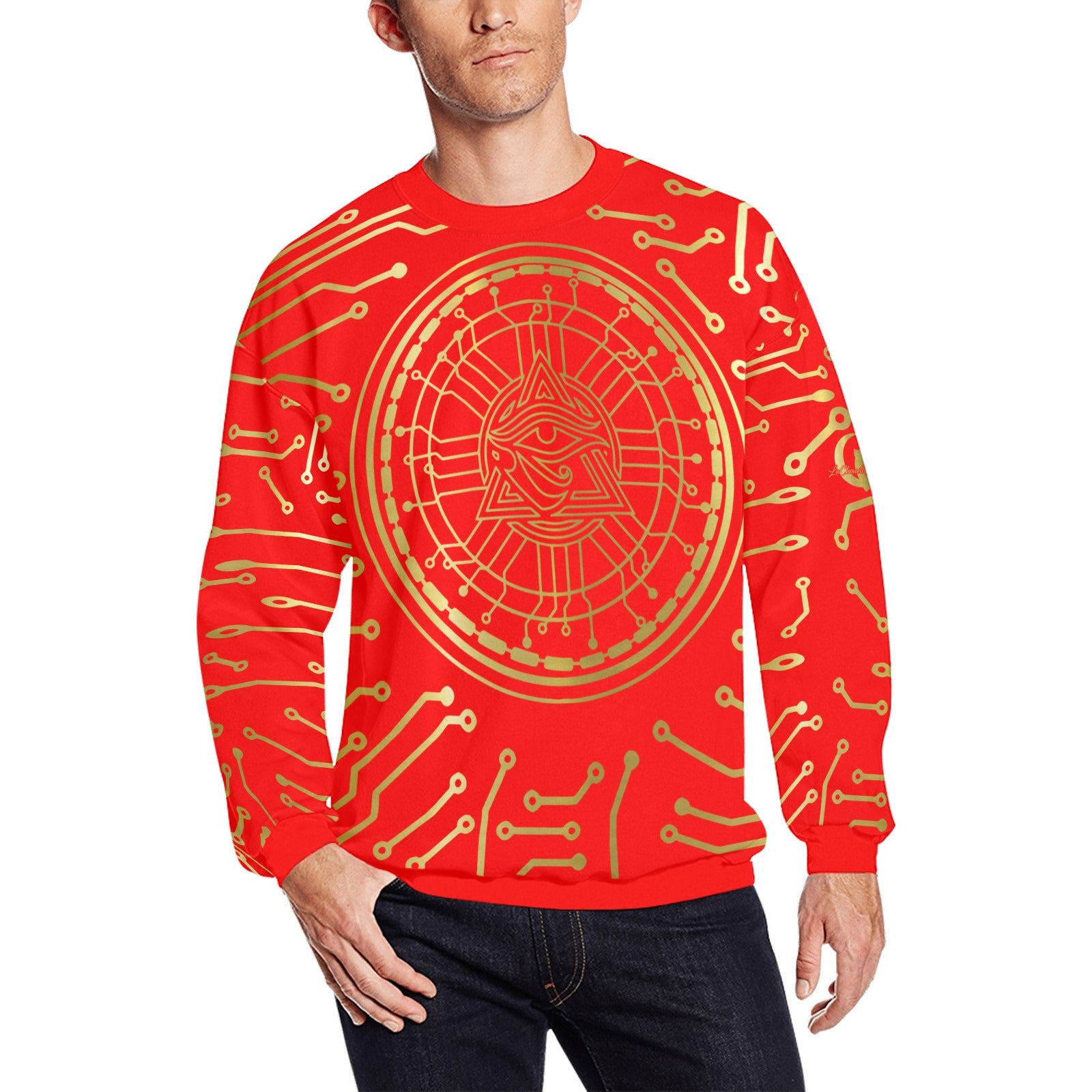 CRYPTO KMT Crewneck Sweatshirt for Men