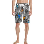 BUTTERFLY LCC Men's All Over Print Casual Shorts
