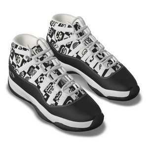 ADINKRA Men's High Top Basketball Shoes