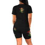 RBG ANKH Women's Short Yoga Set