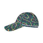 PLAID IN GOLD Dad Cap