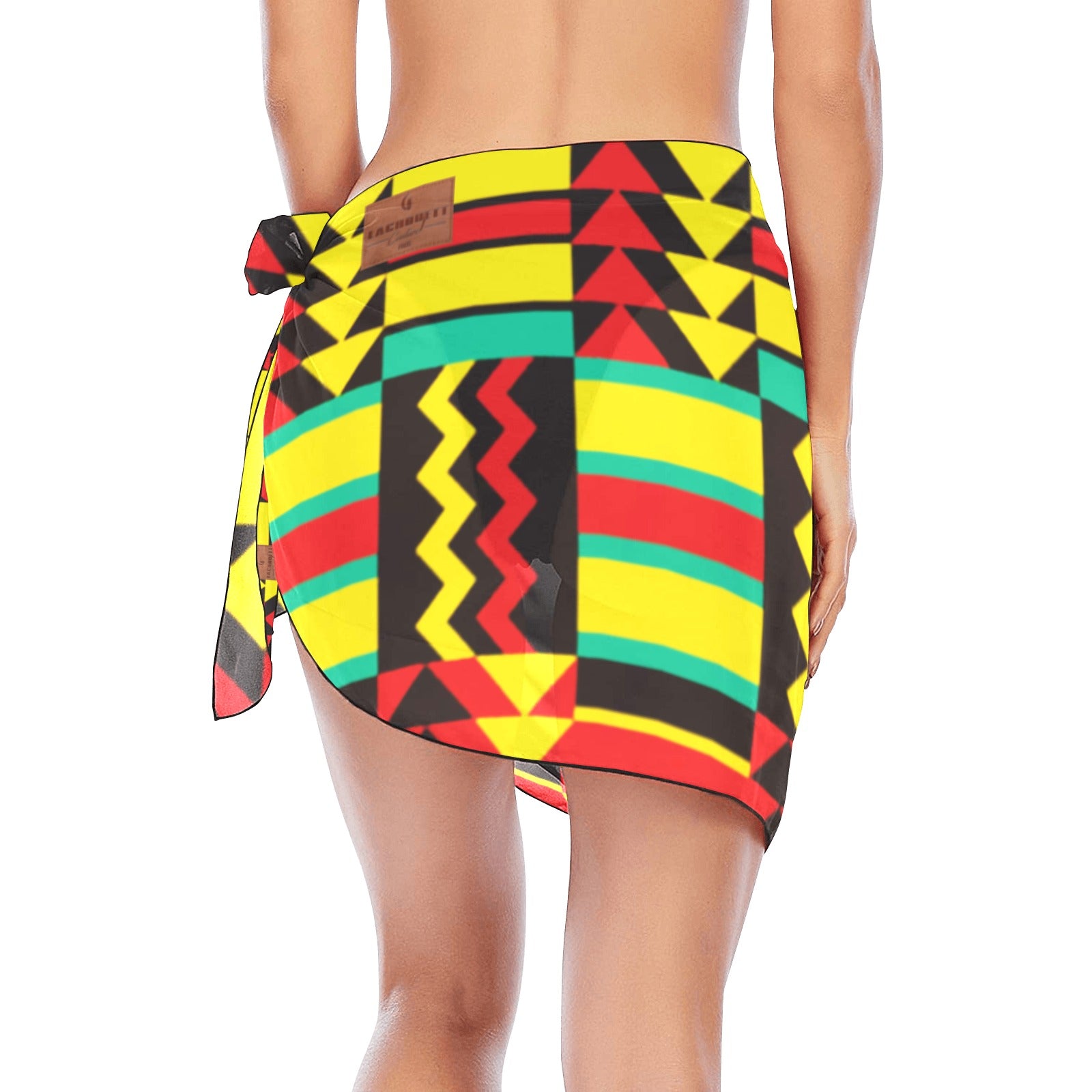 KENTE WAX Beach Sarong Wrap