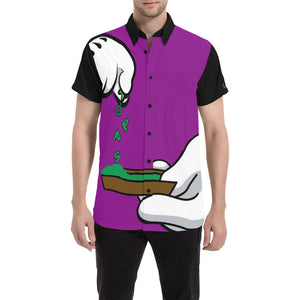 BURN THE OPPS BICOLORS All Over Print Short Sleeve Shirt