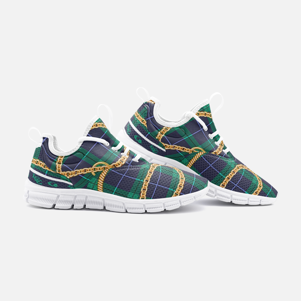 PLAID IN GOLD Unisex Sneaker City Runner