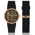 BOGOLAN LCC MIX Men's Rose Gold Resin Strap Watch