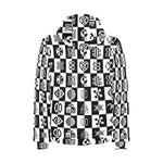 ADINKRA CHECCMATE  Padded Hooded Jacket