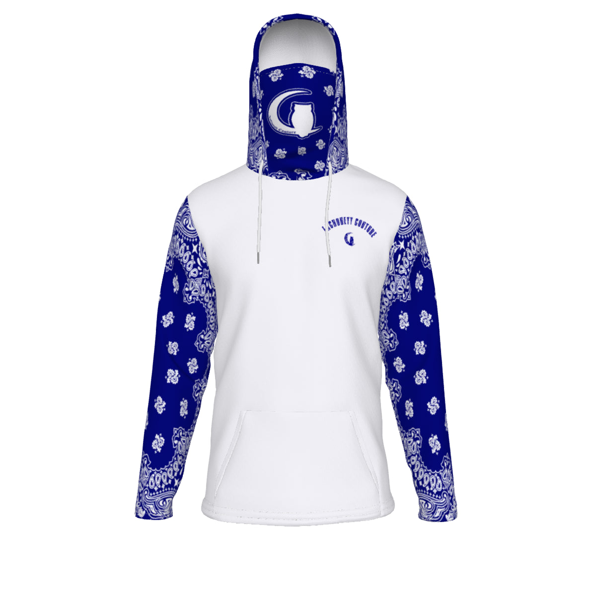 BANDANA Cs' UP Unisex Pullover Hoodie With Mask