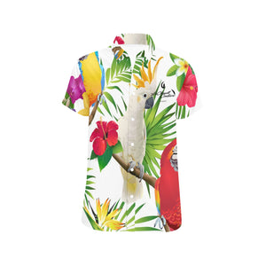 EXOTIC STYLE Men's All Over Print Short Sleeve Shirt