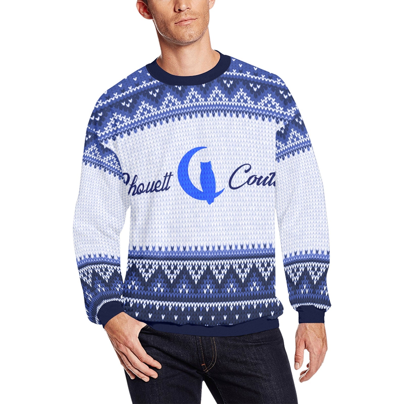 LCC KNITTED Men's Oversized Sweatshirt