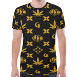 LCC WEEDY COLORS New All Over Print T-shirt for Men