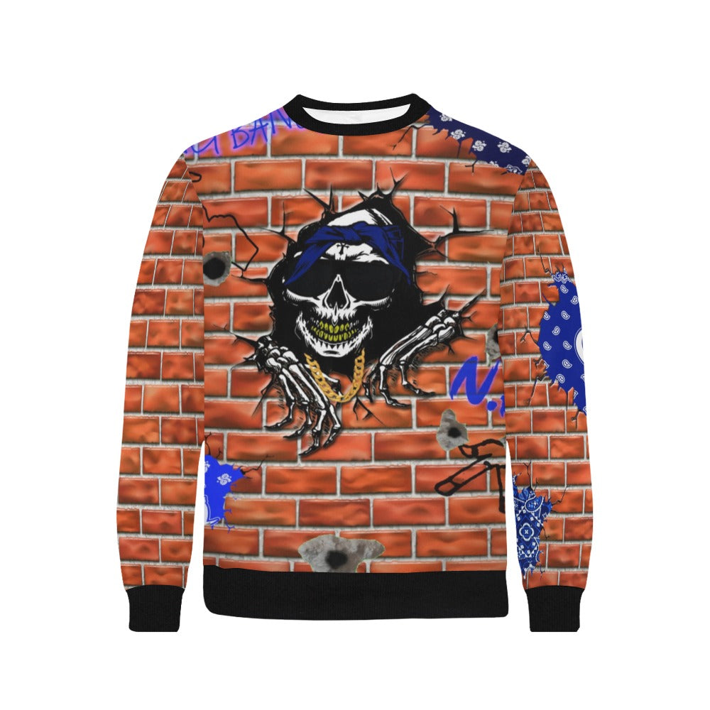 NHC Men's Rib Cuff Crew Neck Sweatshirt