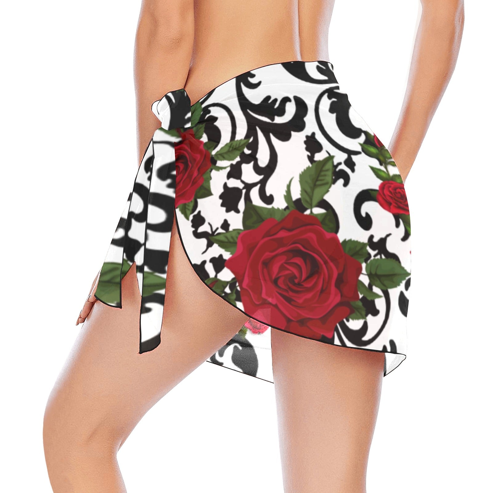 LCC REDROSE Beach Sarong Wrap