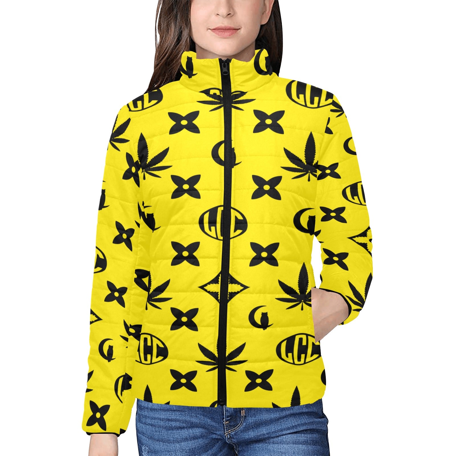 LCC WEEDY Women's Stand Collar Padded Jacket