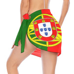 PORTUGAL FLAG Beach Sarong Wrap