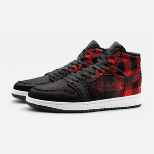 DUSTY PLAID RED Unisex Sneaker TR