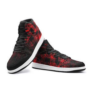 DUSTY PLAID RED Unisex Sneaker TR