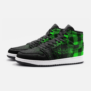 DUSTY PLAID GREEN Unisex Sneaker TR