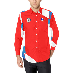 FRANCE Men's Casual Dress Shirt