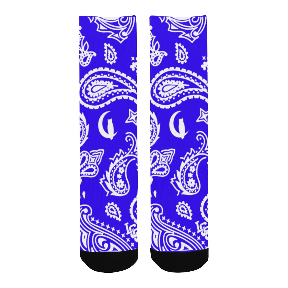 BANDANA PAISLEY Men's Custom Socks