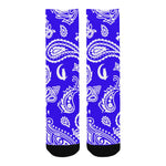 BANDANA PAISLEY Men's Custom Socks