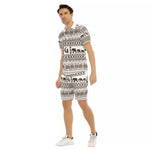 ELEPHANT ORNEMENT Men's Short Sleeve Shirt Sets