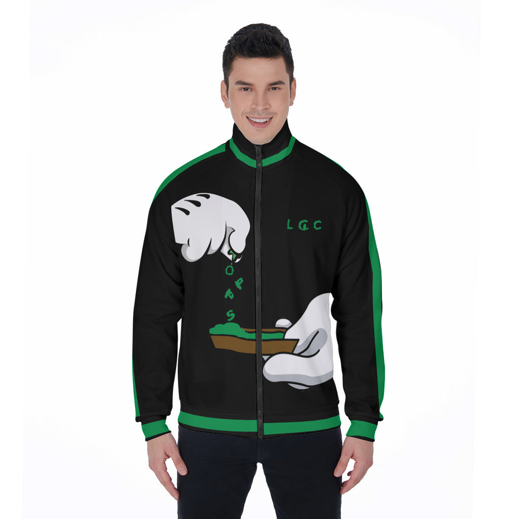 BURN THE OPPS Stand Collar Jacket