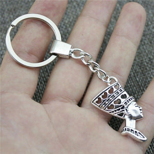 Egyptian Head Keychain
