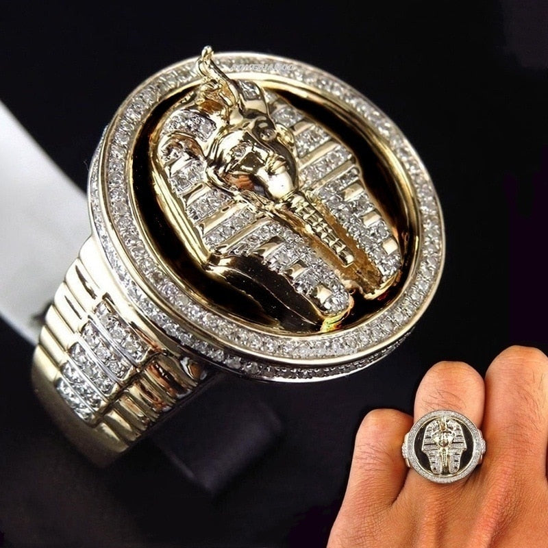 King Of Egypt Ring Gold