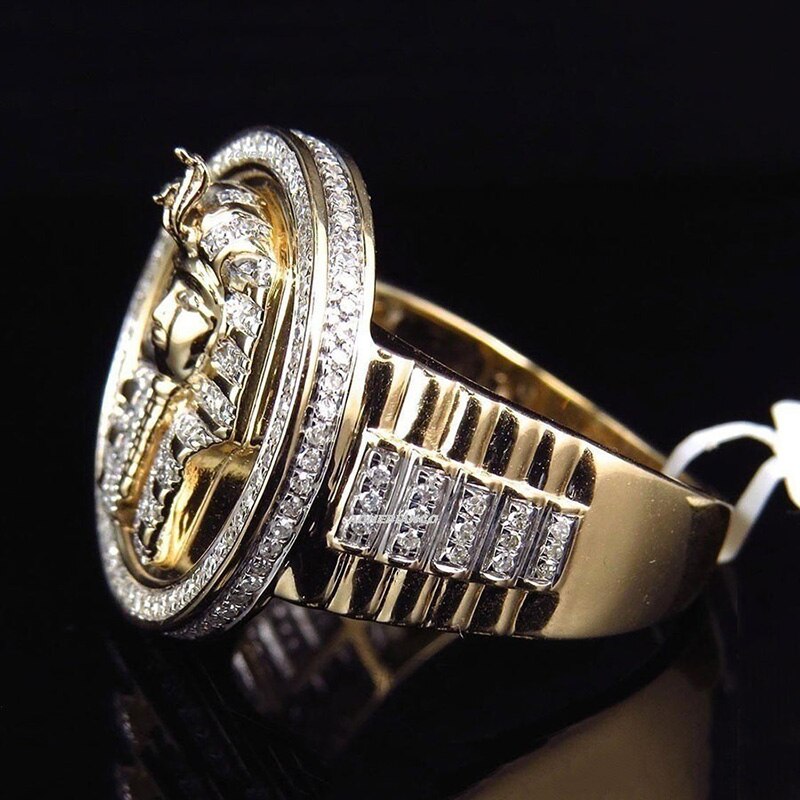 King Of Egypt Ring Gold